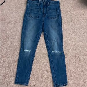 medium washed jeans